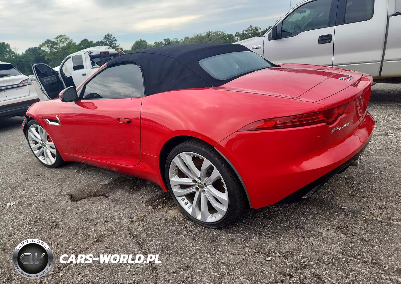 2014 Jaguar F-Type S VIN:SAJWA6FC3E8K04278 - 2