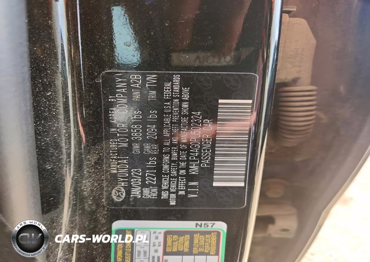 2023 Hyundai Elantra Limited VIN:KMHLP4AG0PU502324 - 13