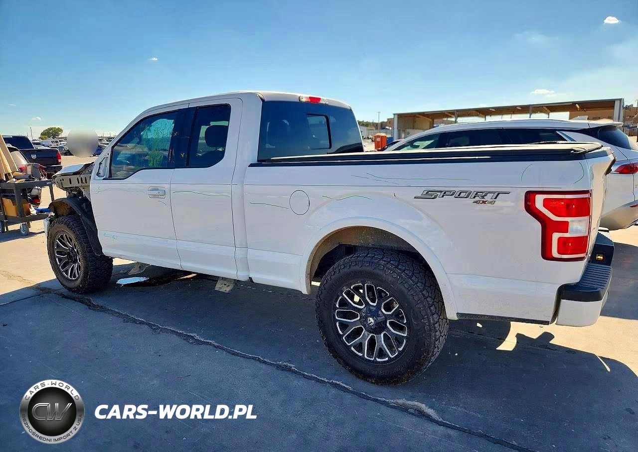 2020 Ford F150 Super Cab VIN:1FTEX1EP5LFC77418 - 2