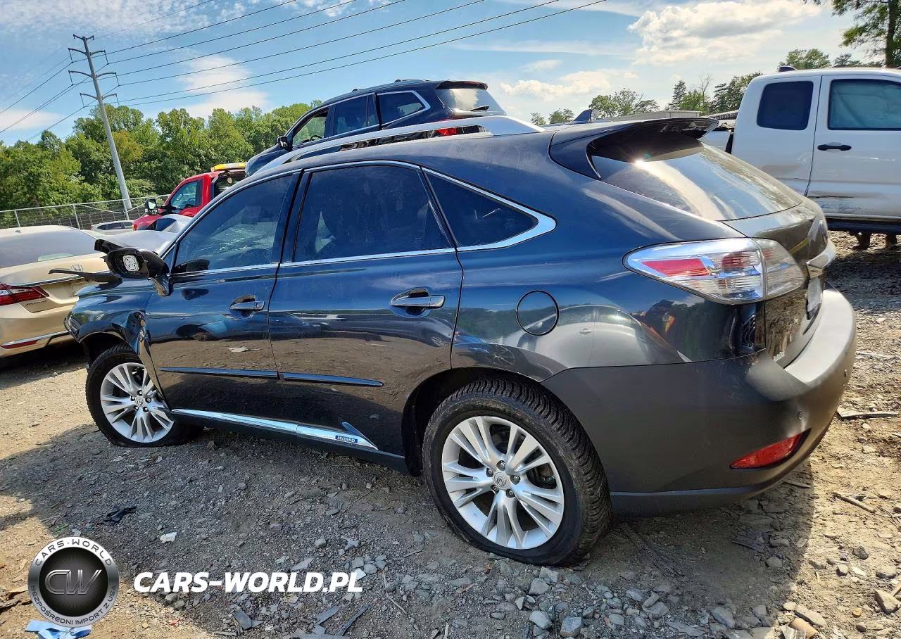 2011 Lexus Rx 450H VIN:JTJBC1BA4B2421722 - 2