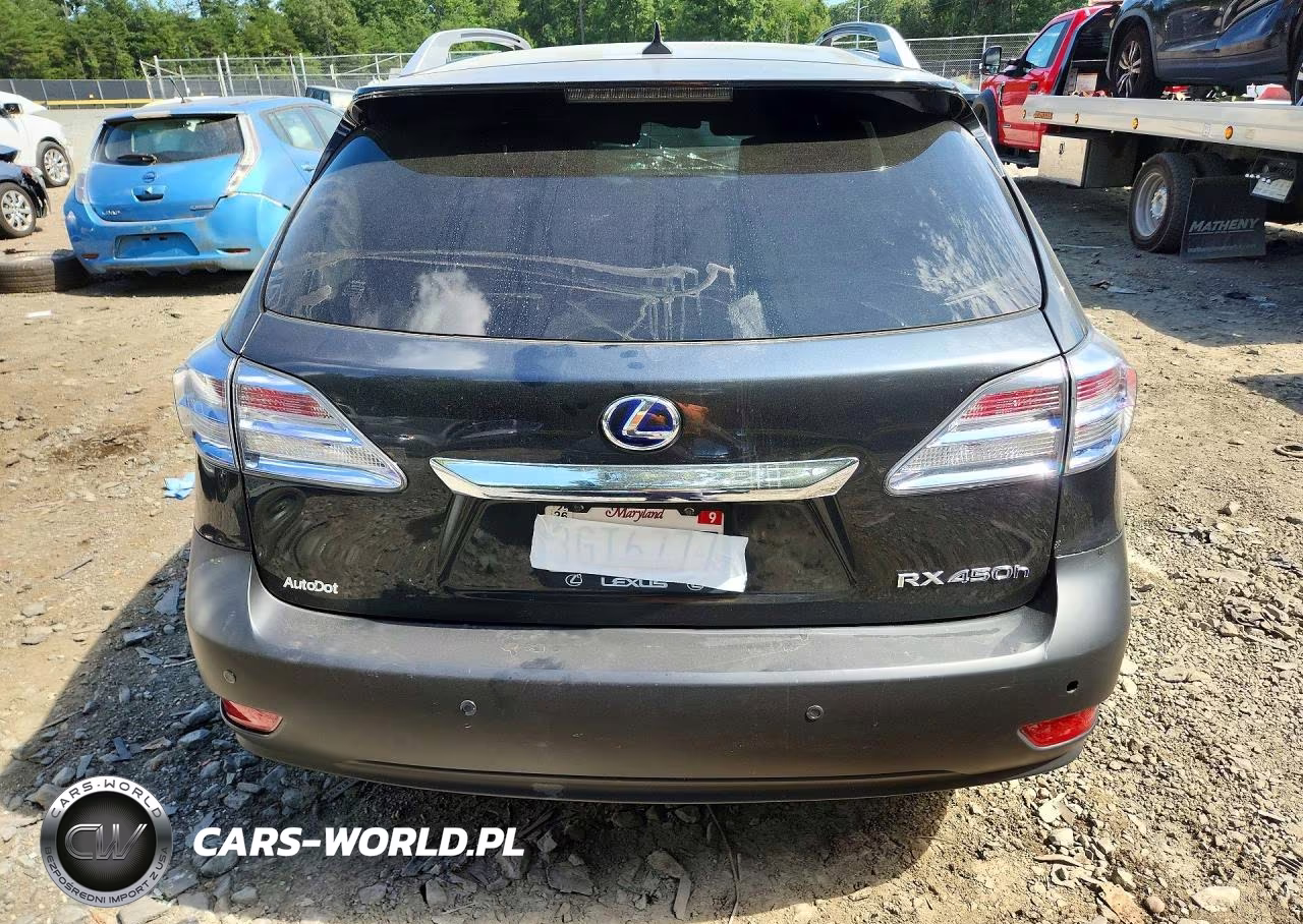 2011 Lexus Rx 450H VIN:JTJBC1BA4B2421722 - 6