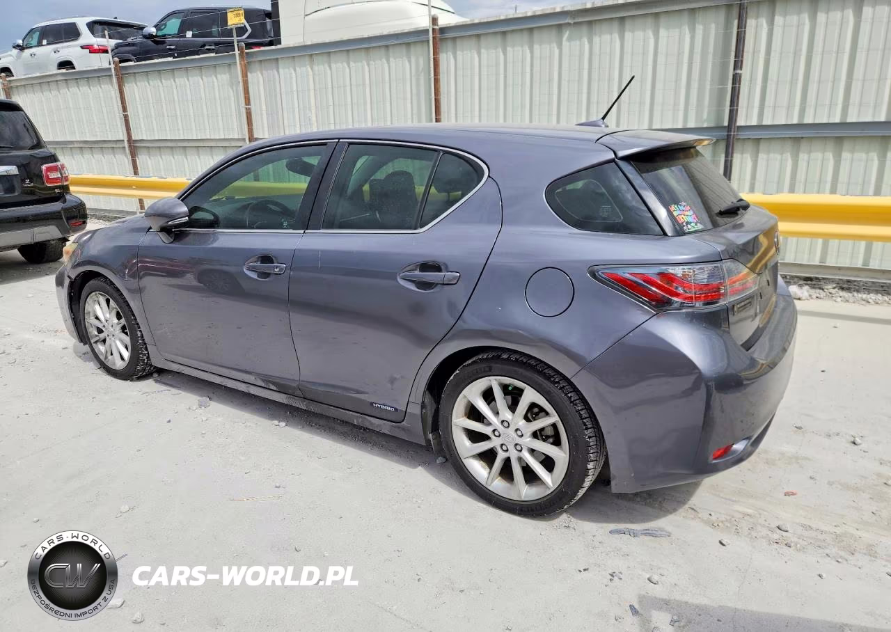 2013 Lexus Ct 200 VIN:JTHKD5BH1D2124512 - 2