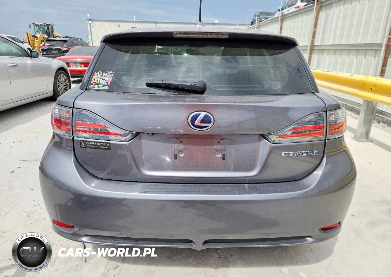 2013 Lexus Ct 200 VIN:JTHKD5BH1D2124512 - 6
