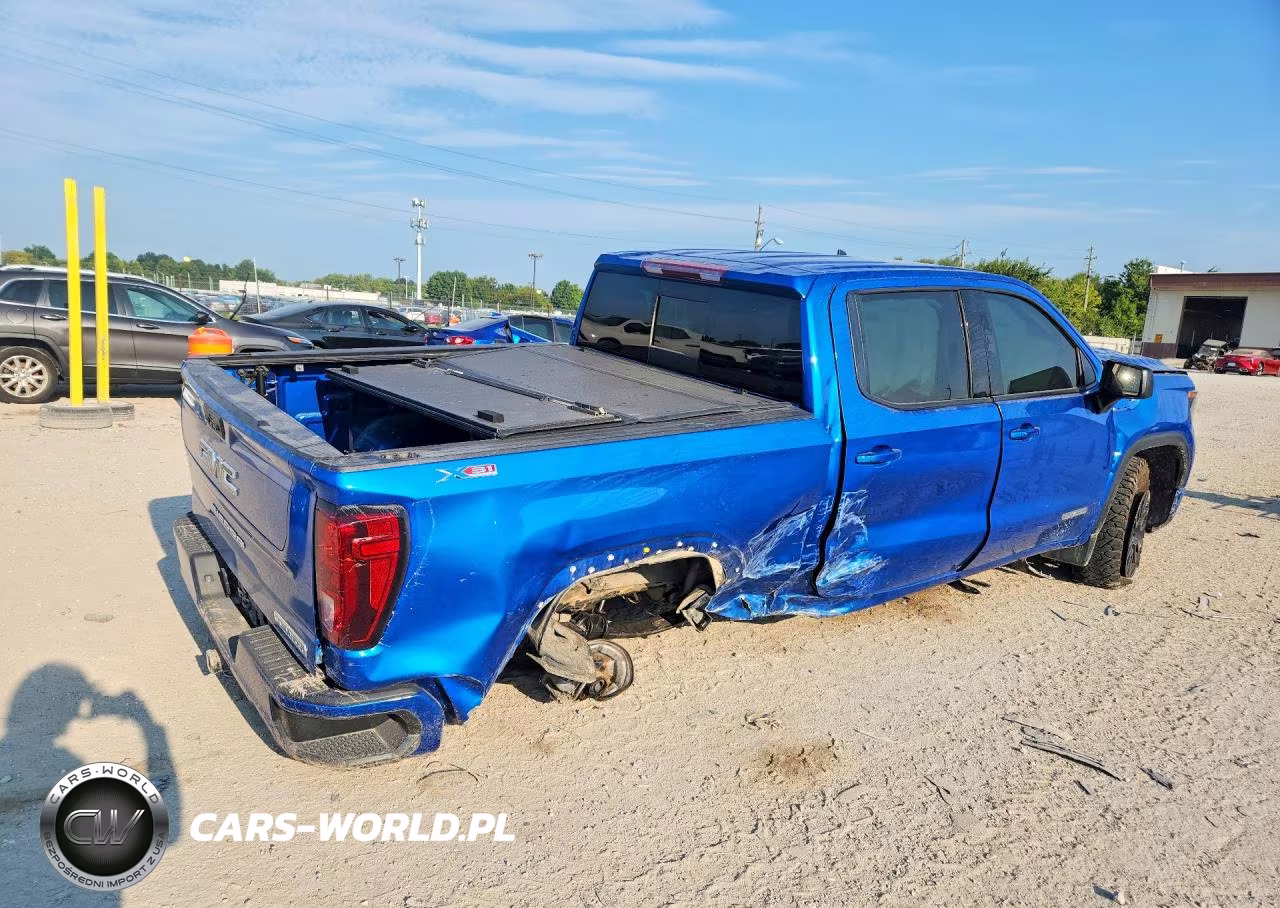 2023 GMC Sierra K1500 Elevation VIN:3GTUUCED9PG332107 - 3