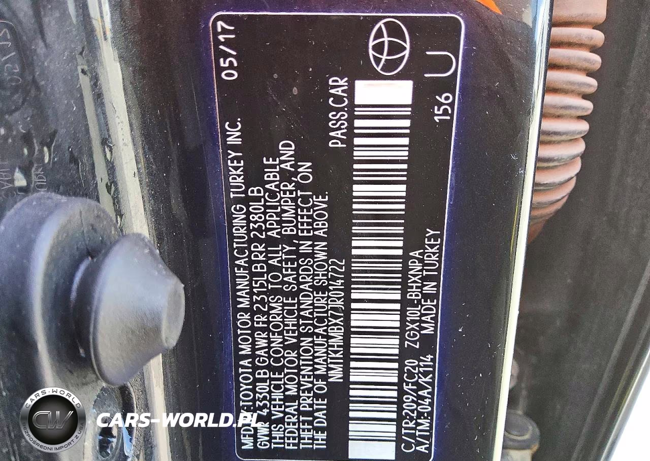 2018 Toyota C-Hr Xle VIN:NMTKHMBX7JR014722 - 12
