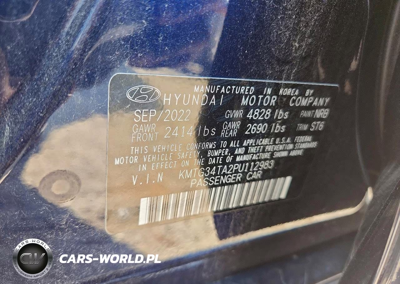2023 Genesis G70 2.0T VIN:KMTG34TA2PU112983 - 13