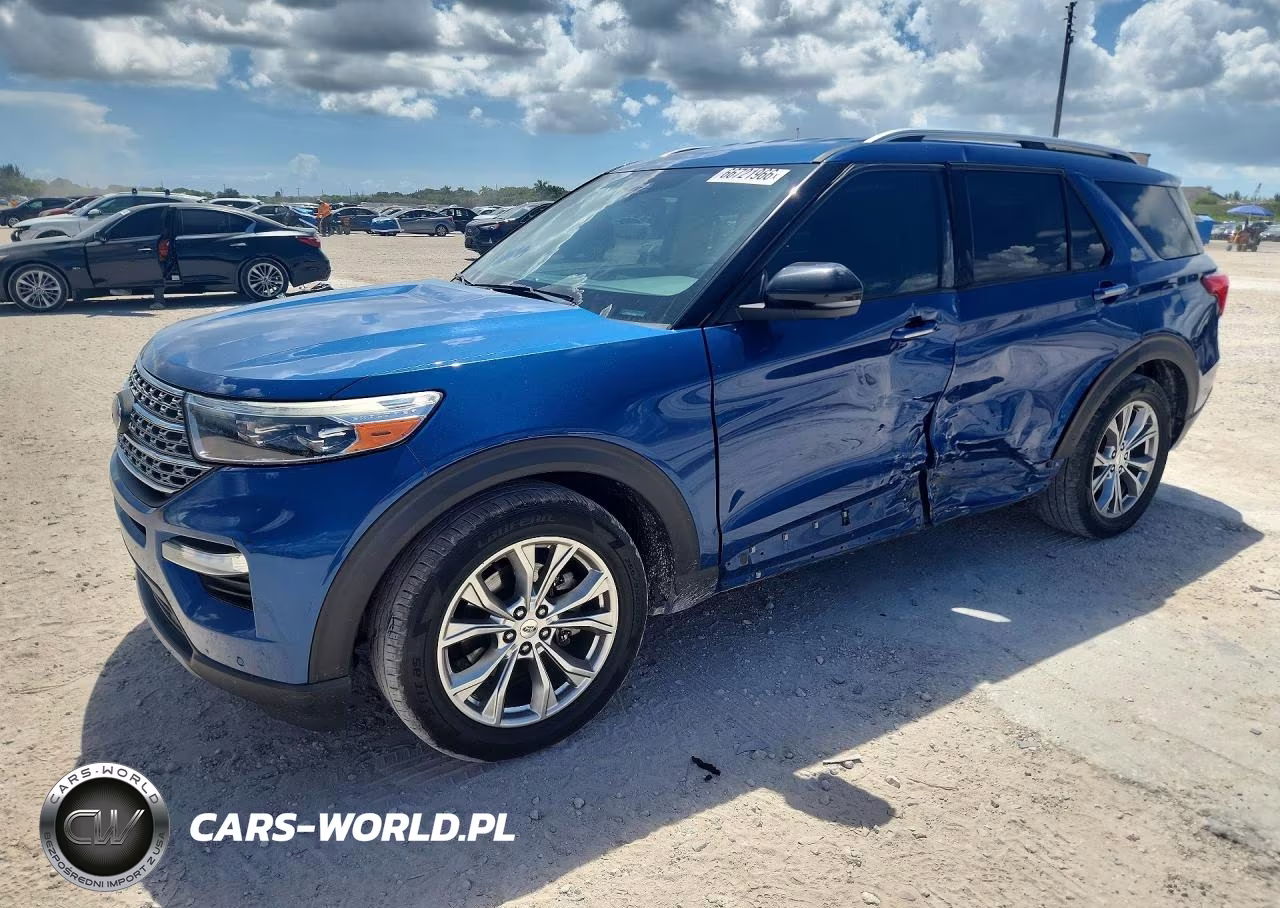2021 Ford Explorer Limited VIN:1FMSK7FH1MGB07186 - 1