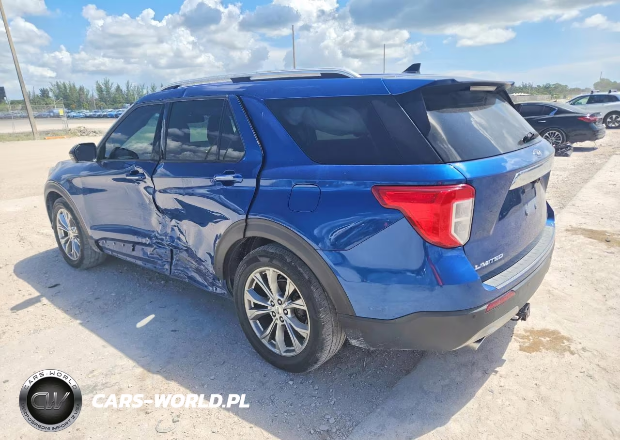2021 Ford Explorer Limited VIN:1FMSK7FH1MGB07186 - 2