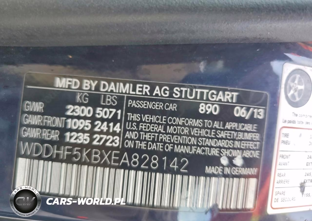 2014 Mercedes-Benz E 350 VIN:WDDHF5KBXEA828142 - 12