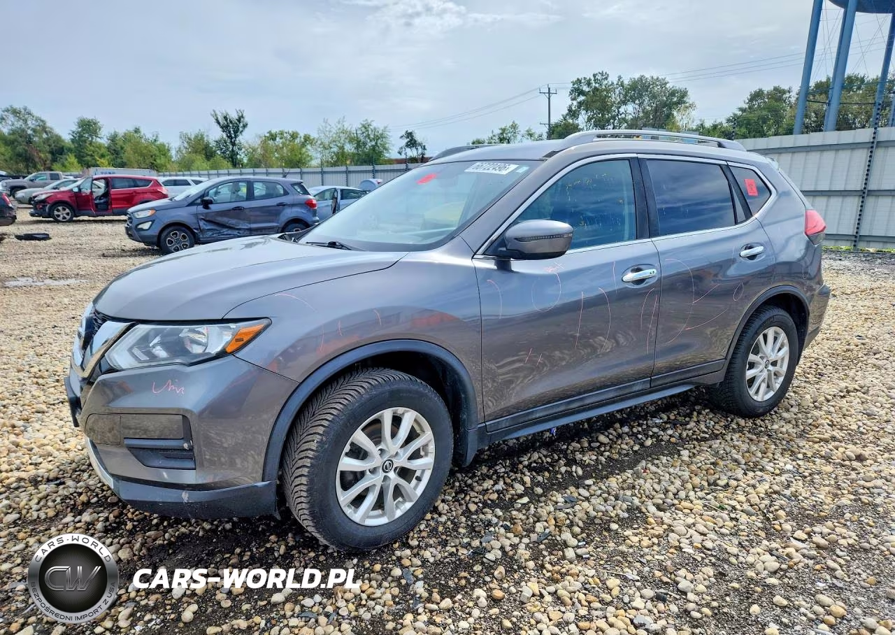 2017 Nissan Rogue Sv VIN:5N1AT2MV2HC811639 - 1