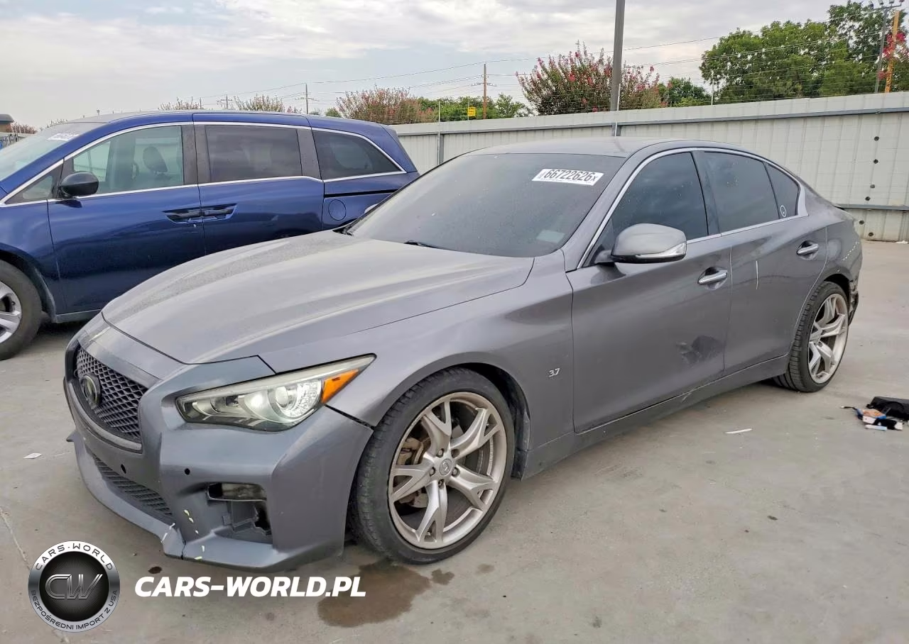 2014 Infiniti Q50 Premium VIN:JN1BV7APXEM692544 - 1