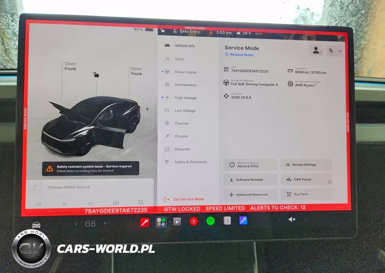 2026 Tesla Model Y VIN:7SAYGDEE9TA672235 - 9