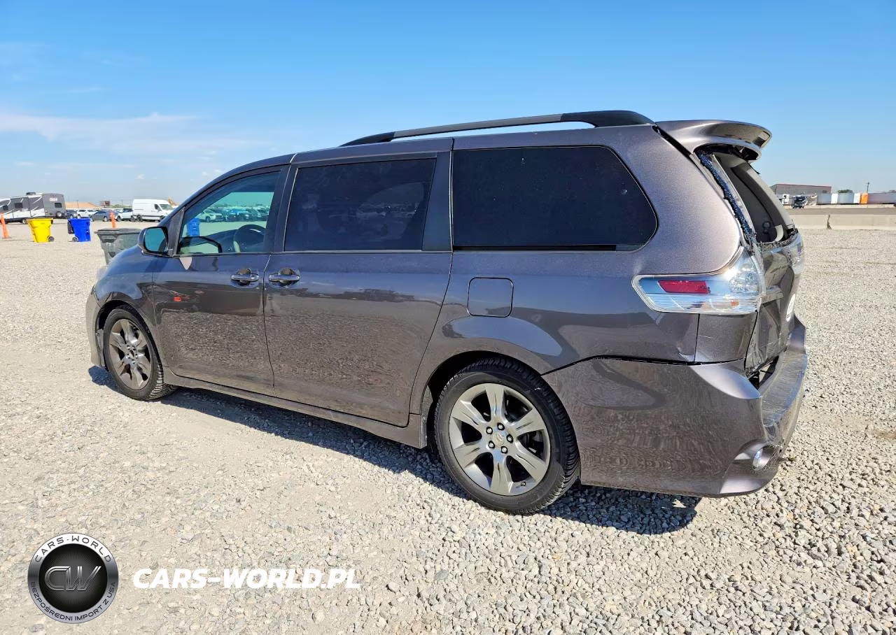 2012 Toyota Sienna Sport VIN:5TDXK3DC8CS236072 - 2