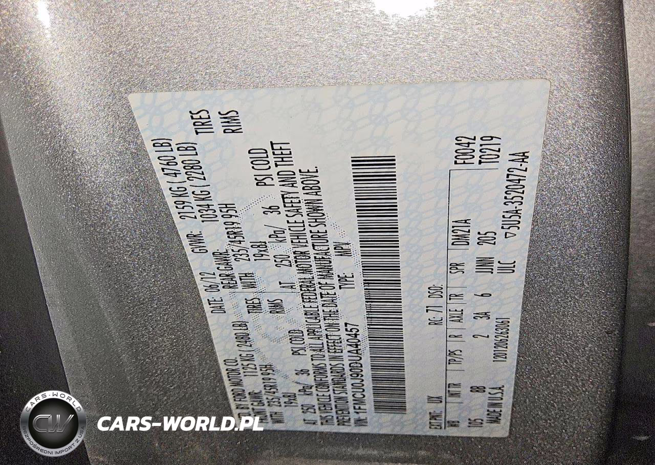 2013 Ford Escape Titanium VIN:1FMCU0J90DUA40457 - 13
