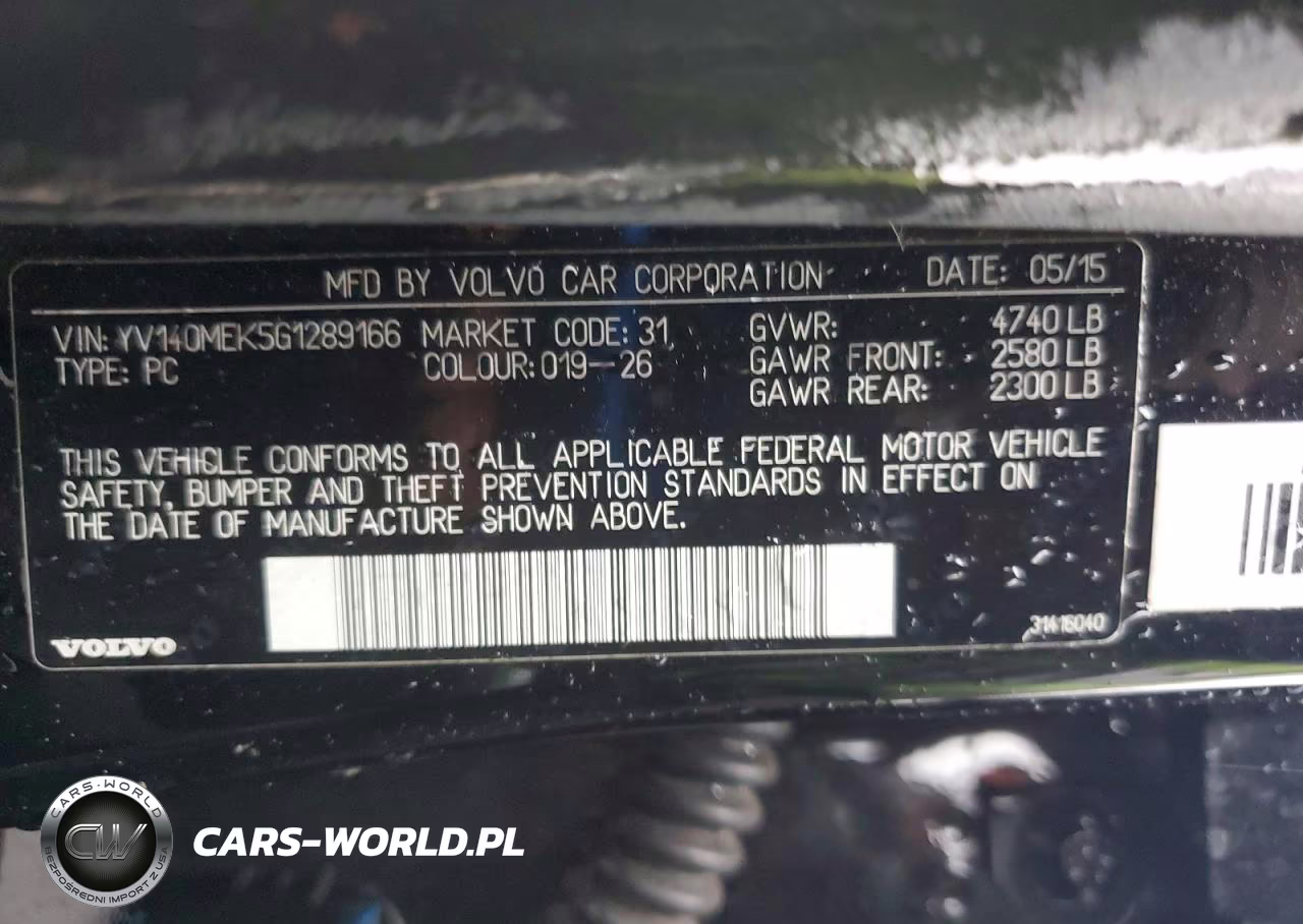 2016 Volvo V60 T5 Premier VIN:YV140MEK5G1289166 - 12