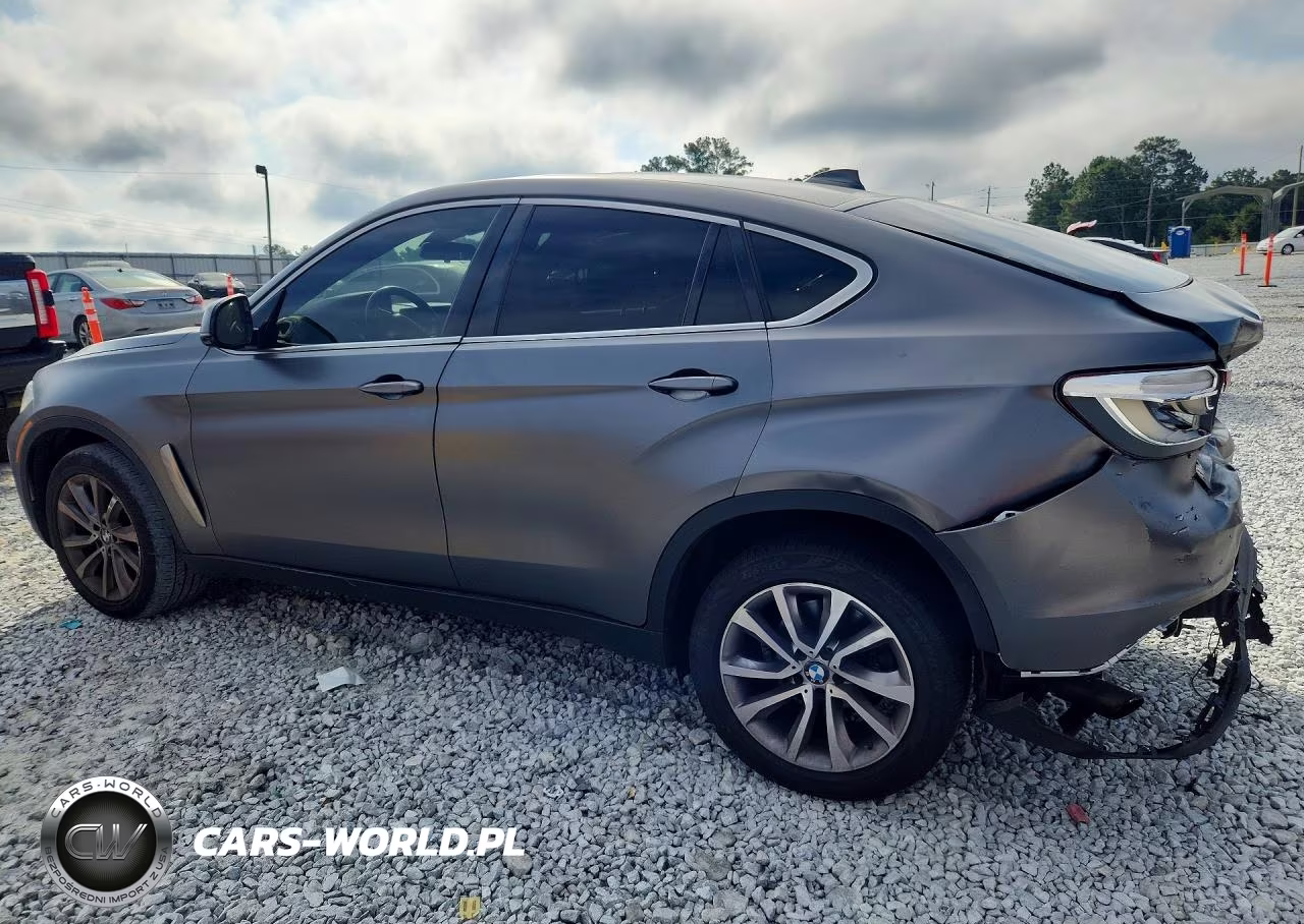 2017 BMW X6 Sdrive35I VIN:5UXKU0C34H0G68898 - 2
