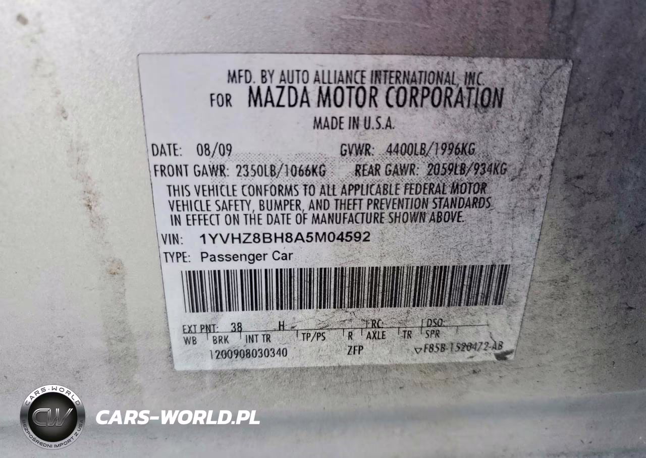 2010 Mazda 6 I VIN:1YVHZ8BH8A5M04592 - 12