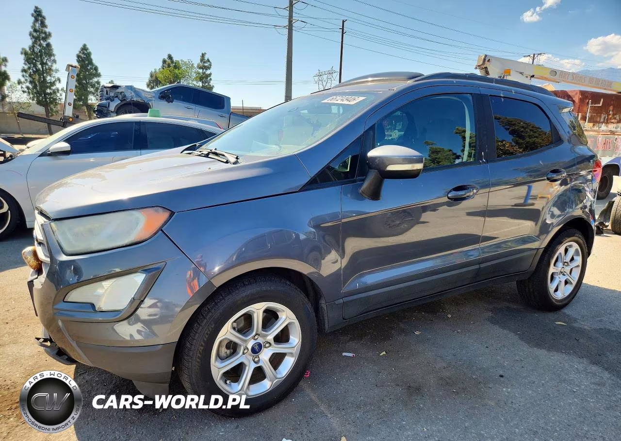 2019 Ford Ecosport Se VIN:MAJ3S2GE0KC290848 - 1