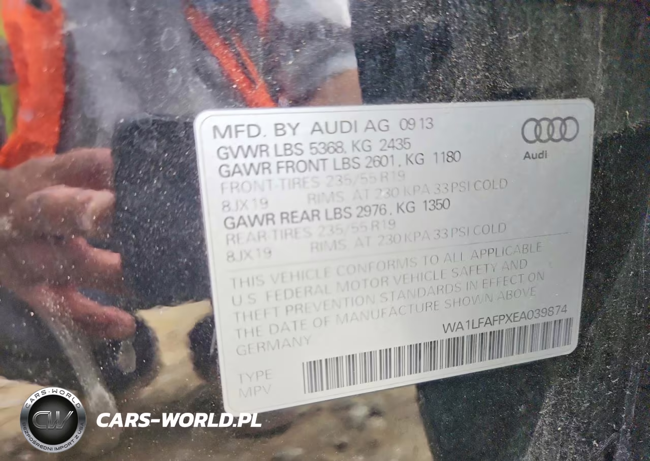 2014 Audi Q5 Premium Plus VIN:WA1LFAFPXEA039874 - 13