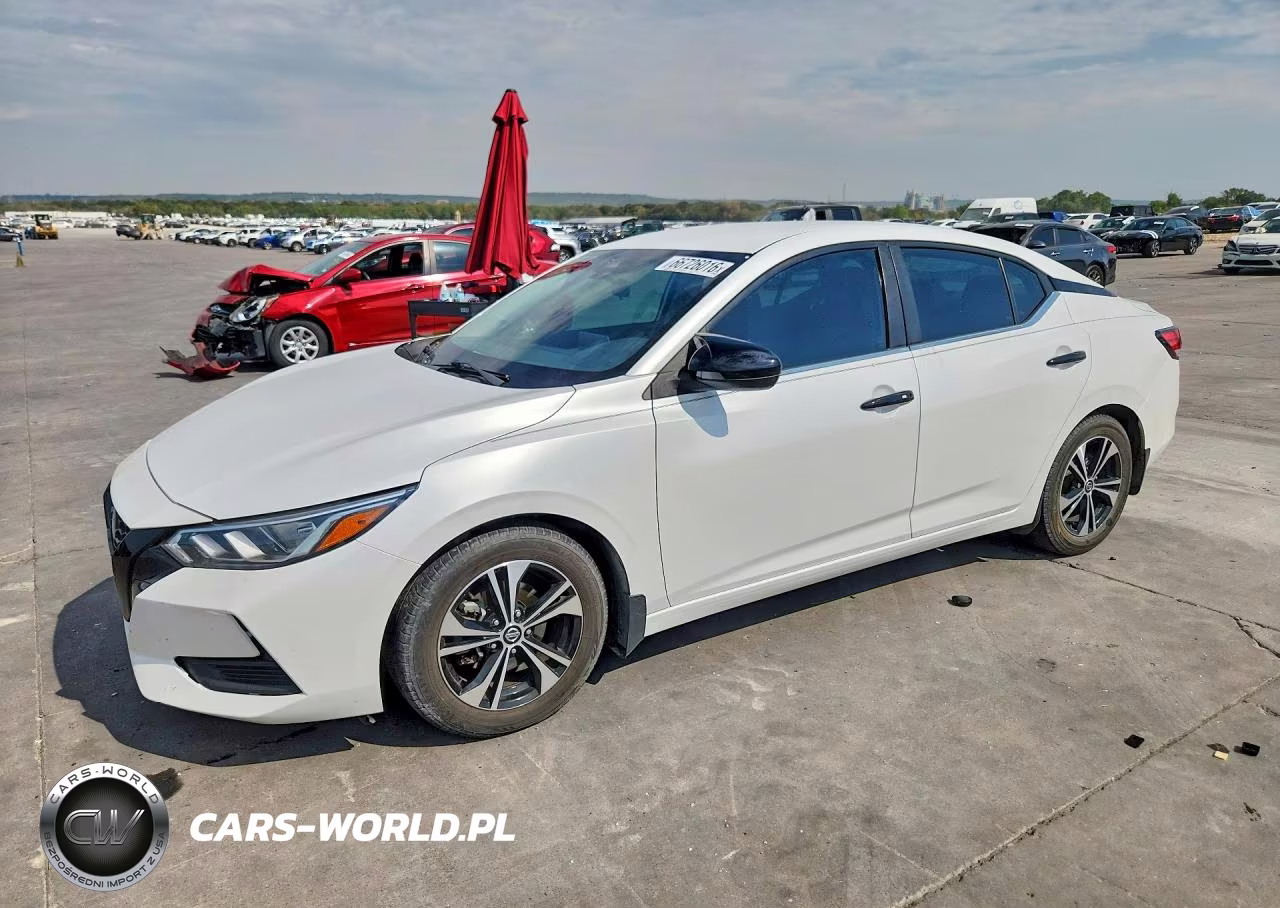 2022 Nissan Sentra Sv VIN:3N1AB8CV4NY269445 - 1