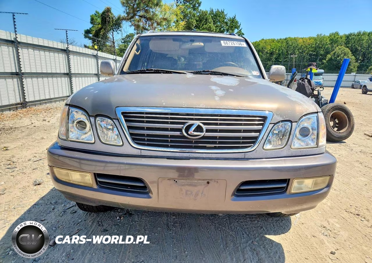 1998 Lexus Lx 470 VIN:JT6HT00W9W0020195 - 5