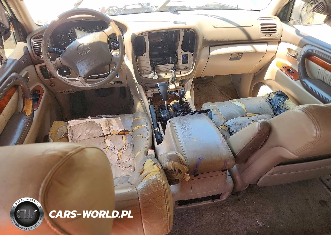 1998 Lexus Lx 470 VIN:JT6HT00W9W0020195 - 8