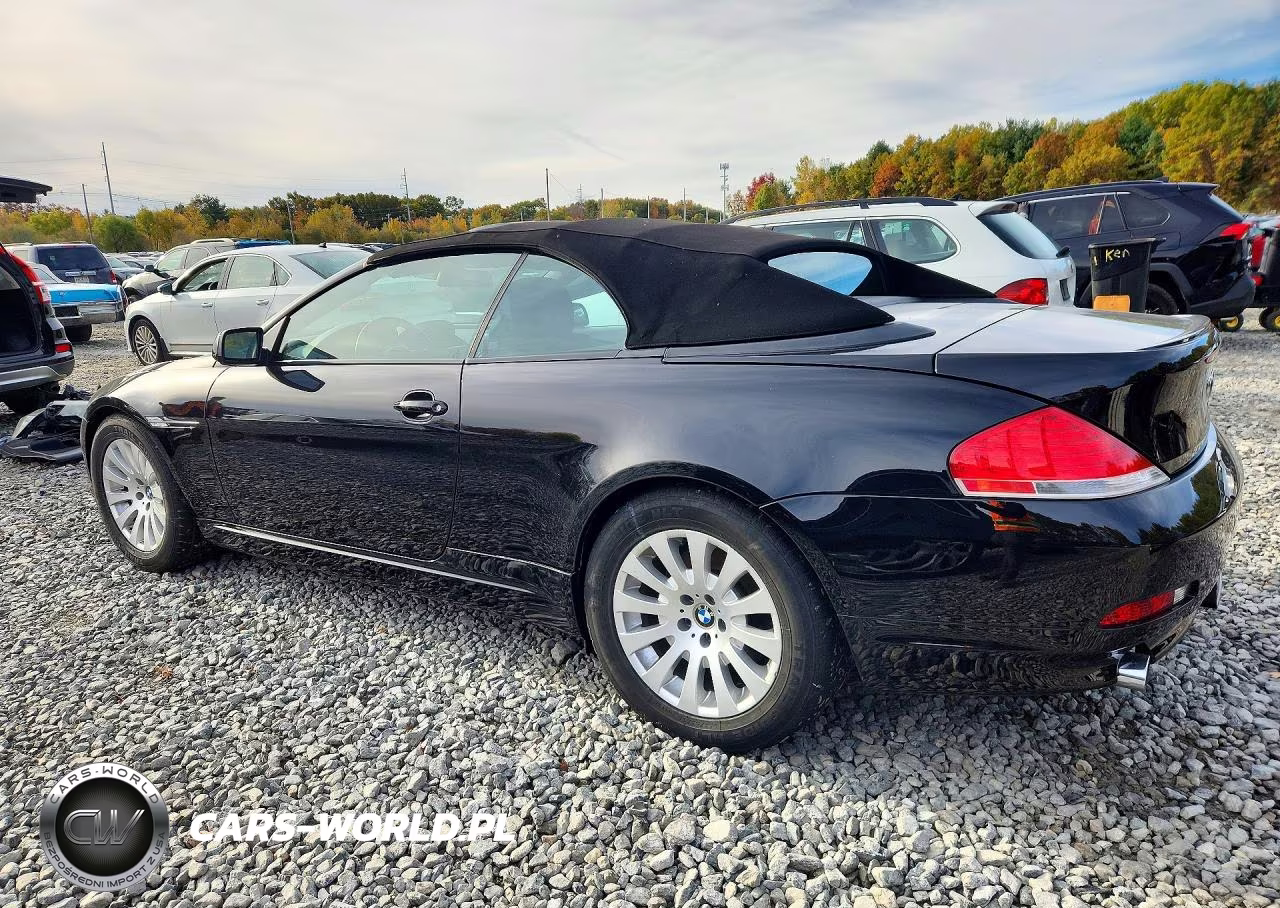 2005 BMW 645 Ci Automatic VIN:WBAEK73445B323810 - 2