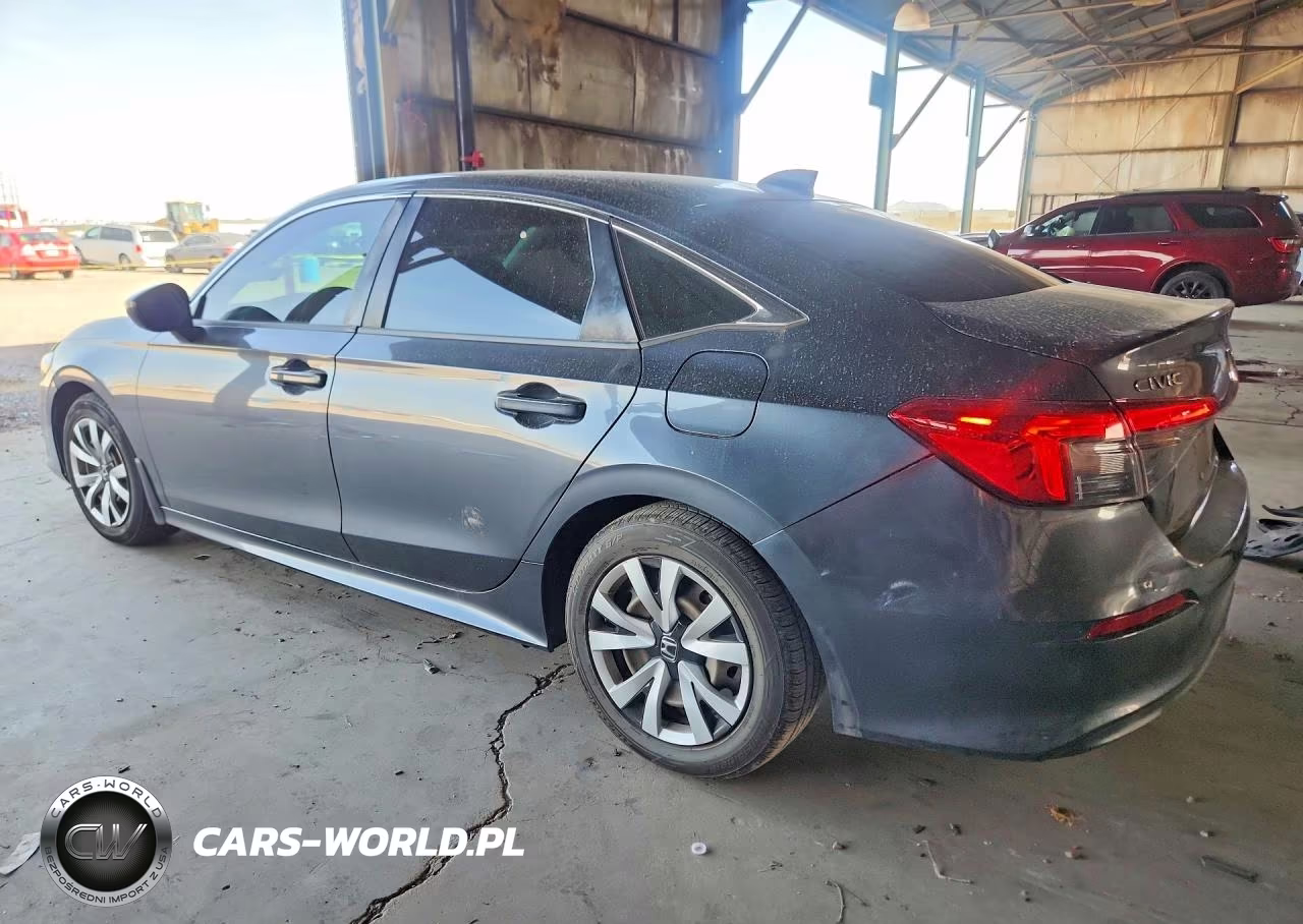2022 Honda Civic Lx VIN:2HGFE2F2XNH545689 - 2