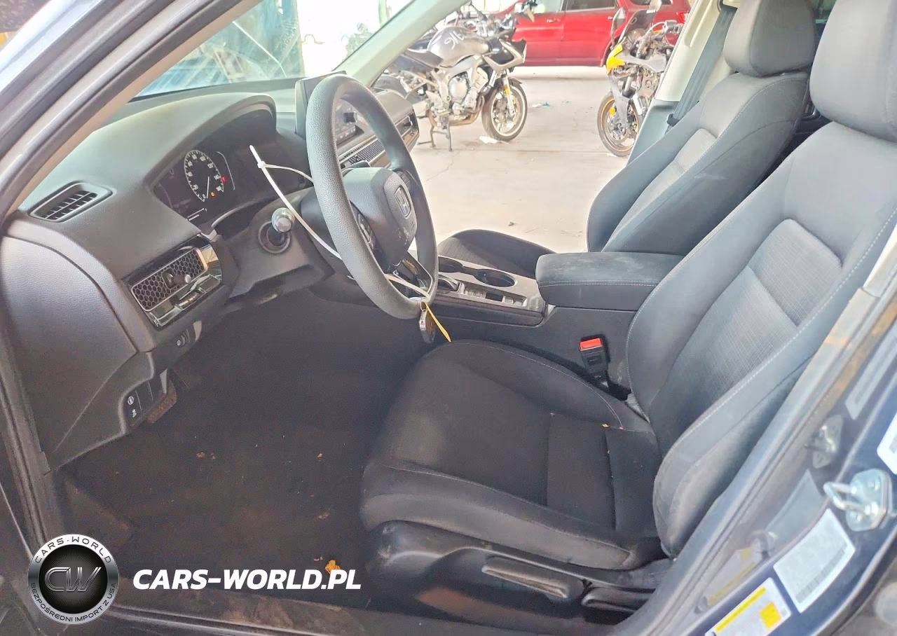 2022 Honda Civic Lx VIN:2HGFE2F2XNH545689 - 7