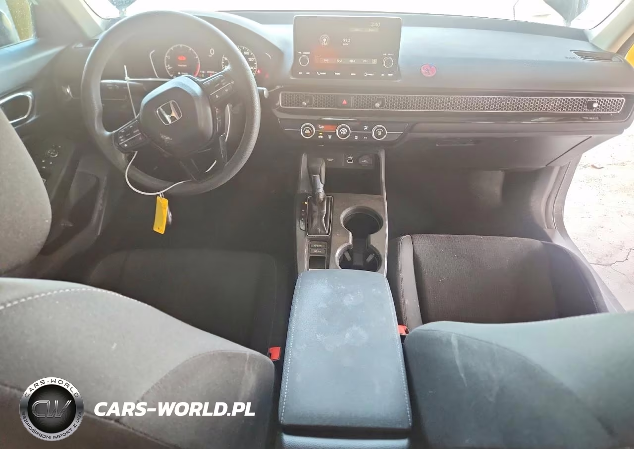 2022 Honda Civic Lx VIN:2HGFE2F2XNH545689 - 8