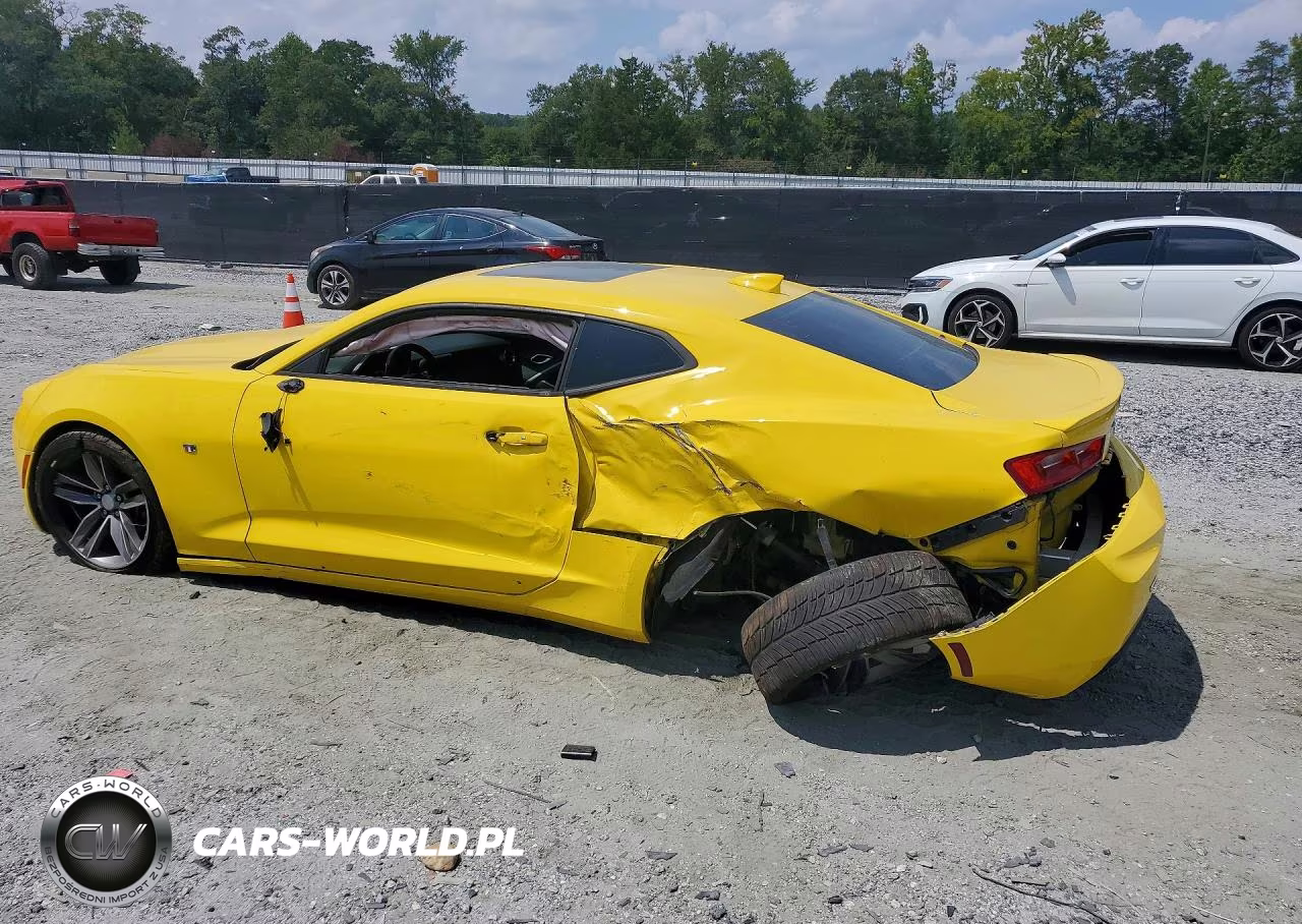 2017 Chevrolet Camaro Lt VIN:1G1FB1RS0H0201996 - 2