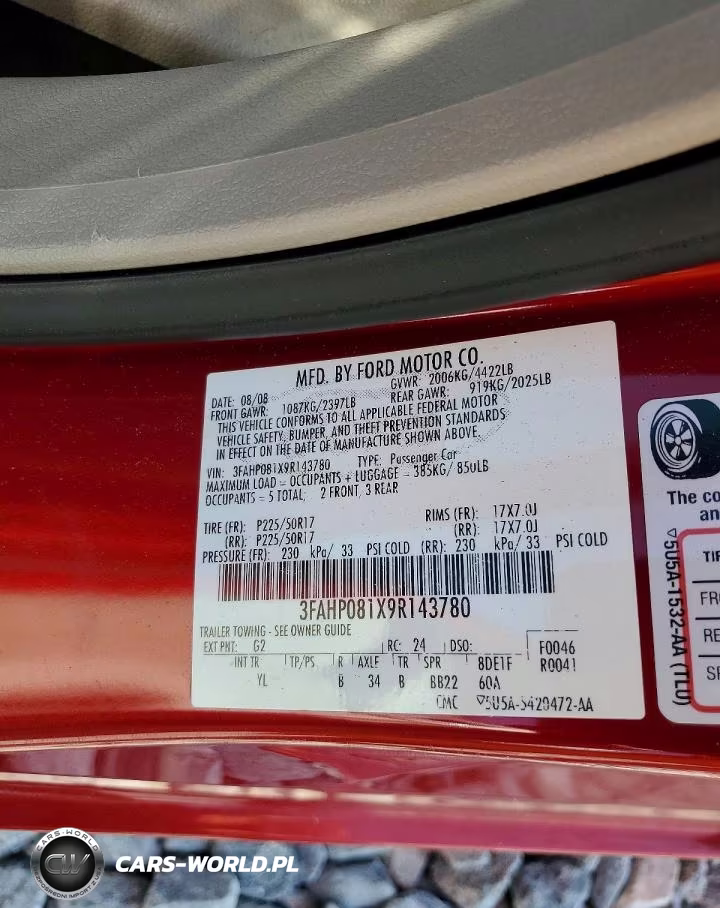 2009 Ford Fusion Sel VIN:3FAHP081X9R143780 - 12