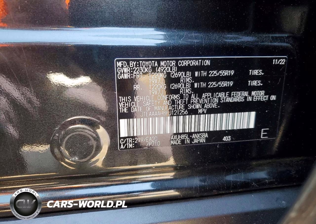 2023 Toyota Venza Limited VIN:JTEAAAAH8PJ121256 - 13