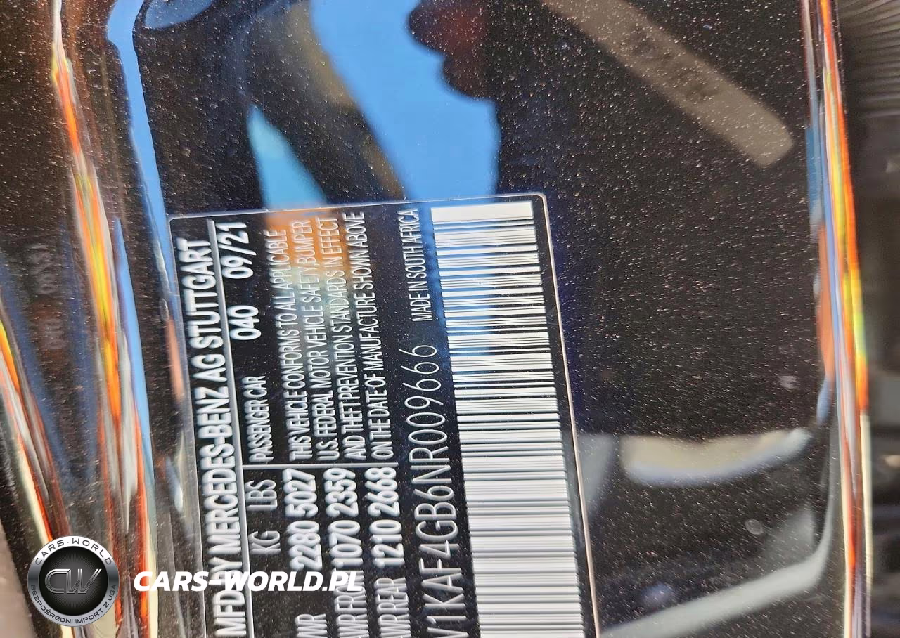 2022 Mercedes-Benz C 300 VIN:W1KAF4GB6NR009666 - 12