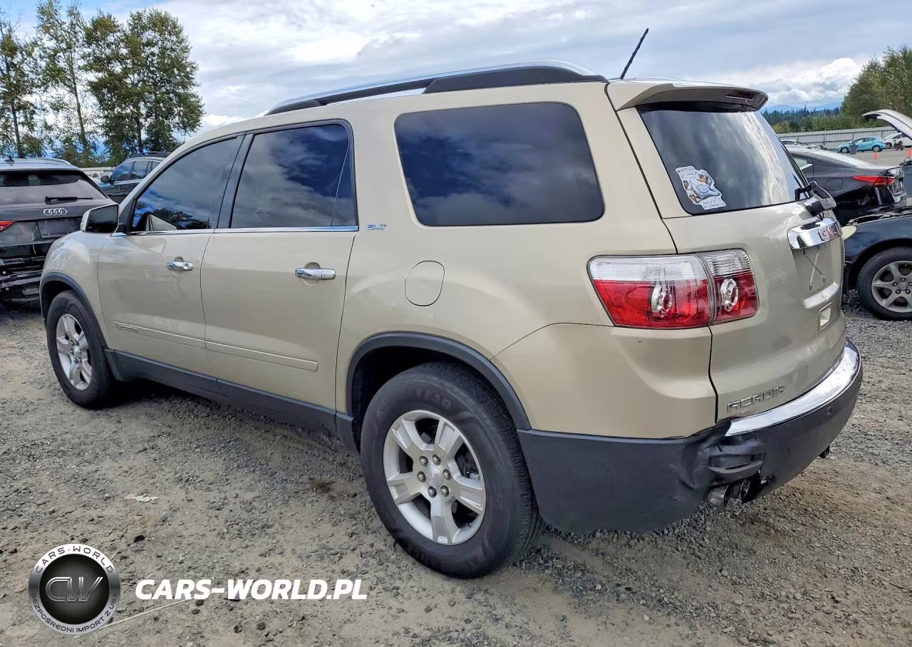 2008 GMC Acadia Slt-1 VIN:1GKEV23798J284850 - 2