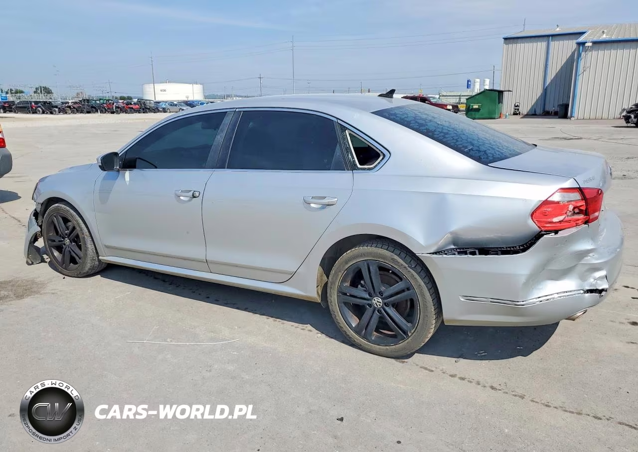 2015 Volkswagen Passat Se VIN:1VWBV7A3XFC117679 - 2