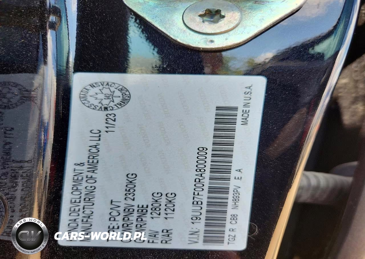 2024 Acura Tlx Type S VIN:19UUB7F00RA800009 - 13