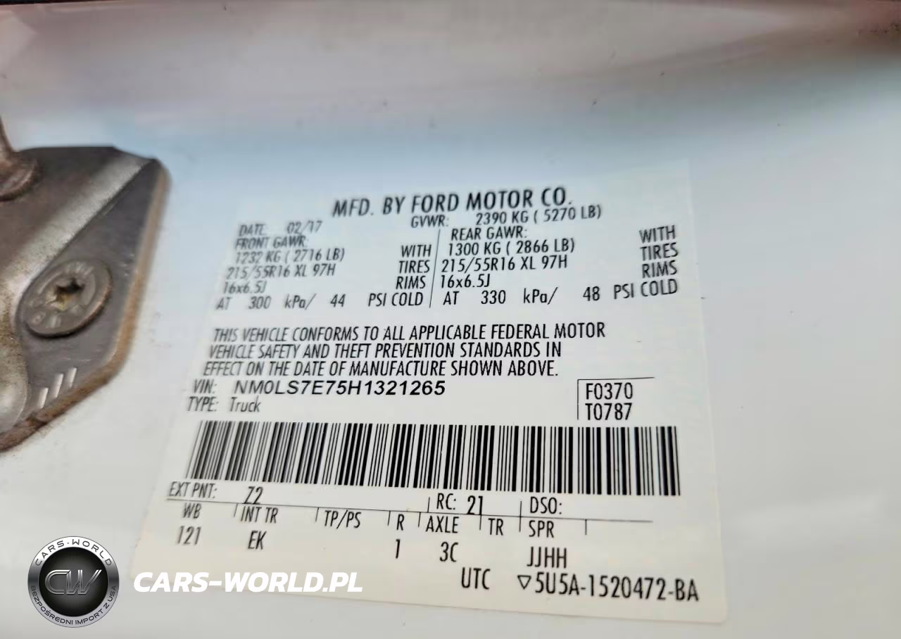 2017 Ford Transit Connect Xl Delivery Van VIN:NM0LS7E75H1321265 - 13
