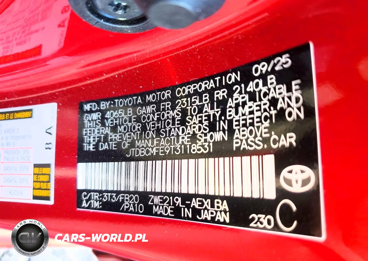 2026 Toyota Corolla Hybrid Le VIN:JTDBCMFE9T3118531 - 12