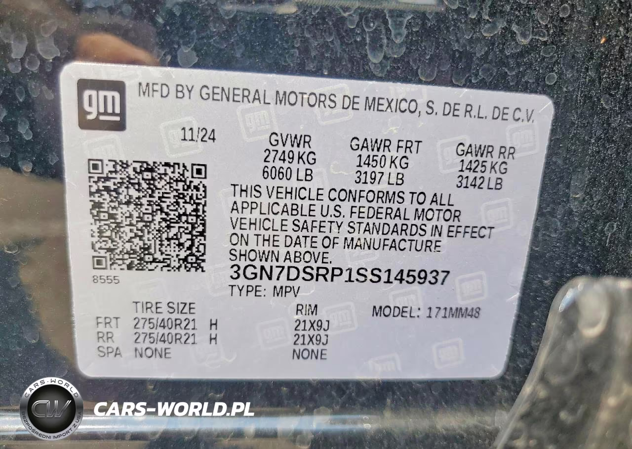 2025 Chevrolet Equinox Rs VIN:3GN7DSRP1SS145937 - 13
