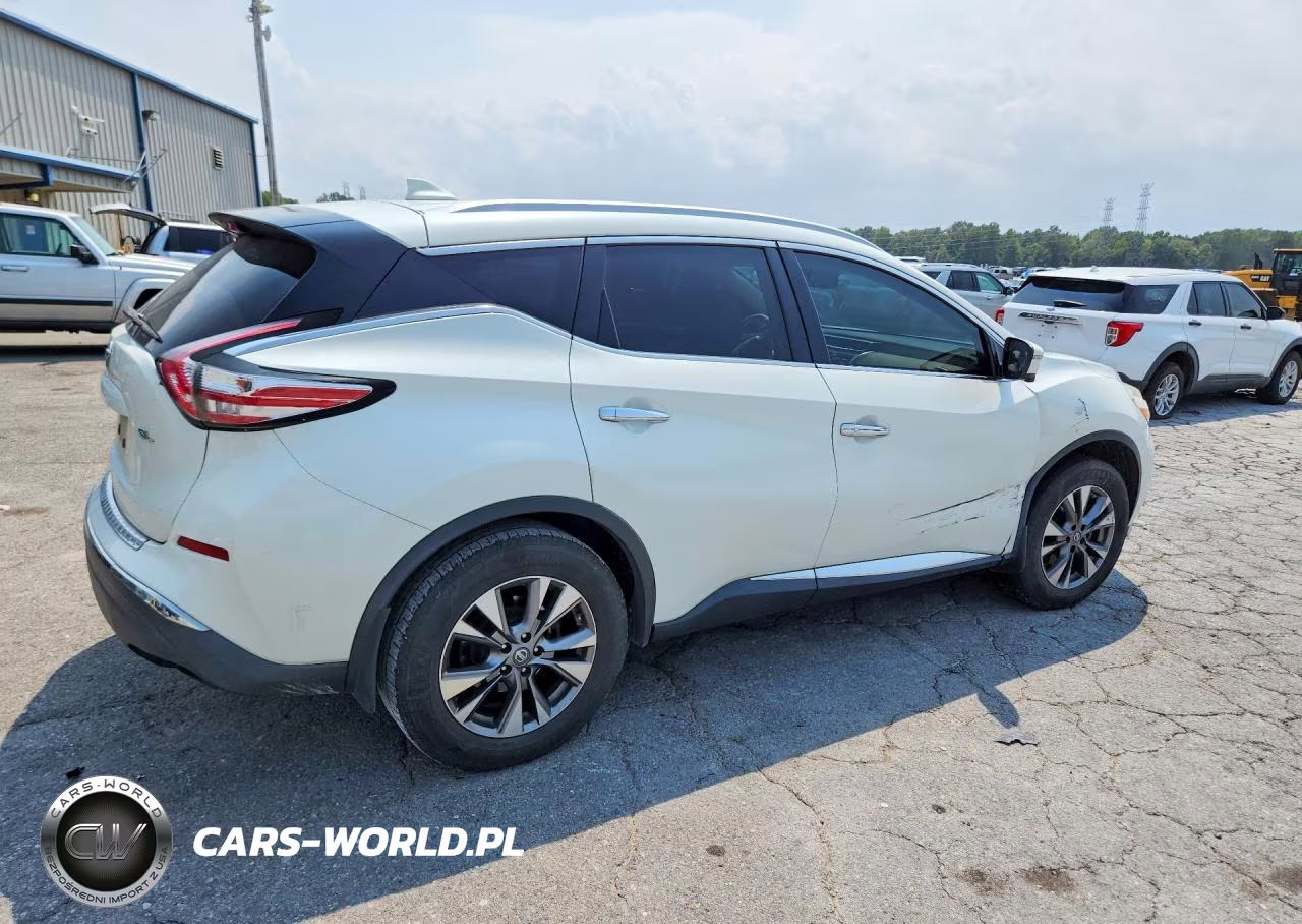 2017 Nissan Murano Sl VIN:5N1AZ2MG9HN164905 - 3
