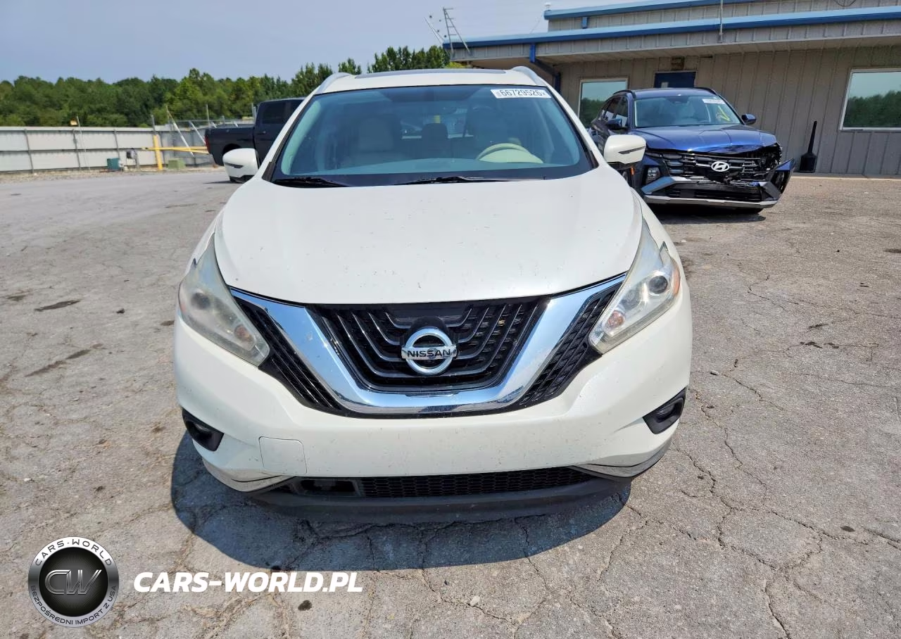 2017 Nissan Murano Sl VIN:5N1AZ2MG9HN164905 - 5