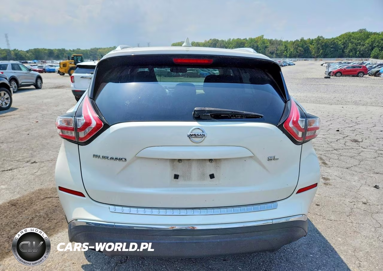2017 Nissan Murano Sl VIN:5N1AZ2MG9HN164905 - 6