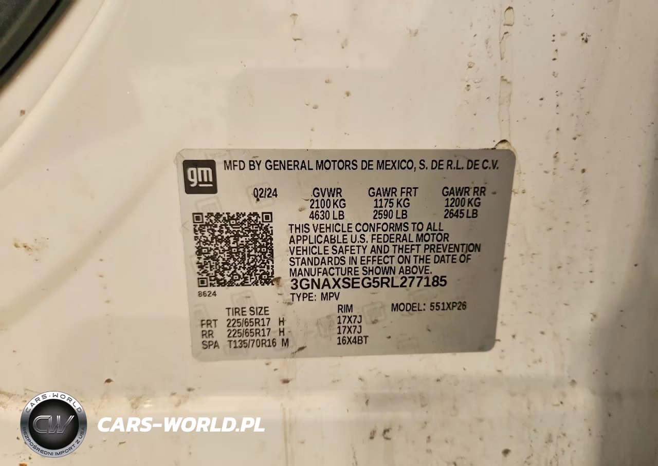2024 Chevrolet Equinox Ls VIN:3GNAXSEG5RL277185 - 13