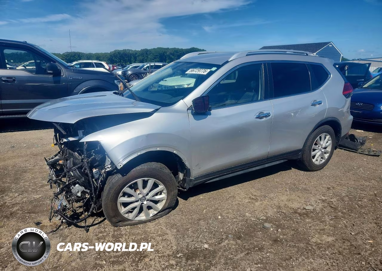 2017 Nissan Rogue Sv VIN:JN8AT2MV4HW281567 - 1