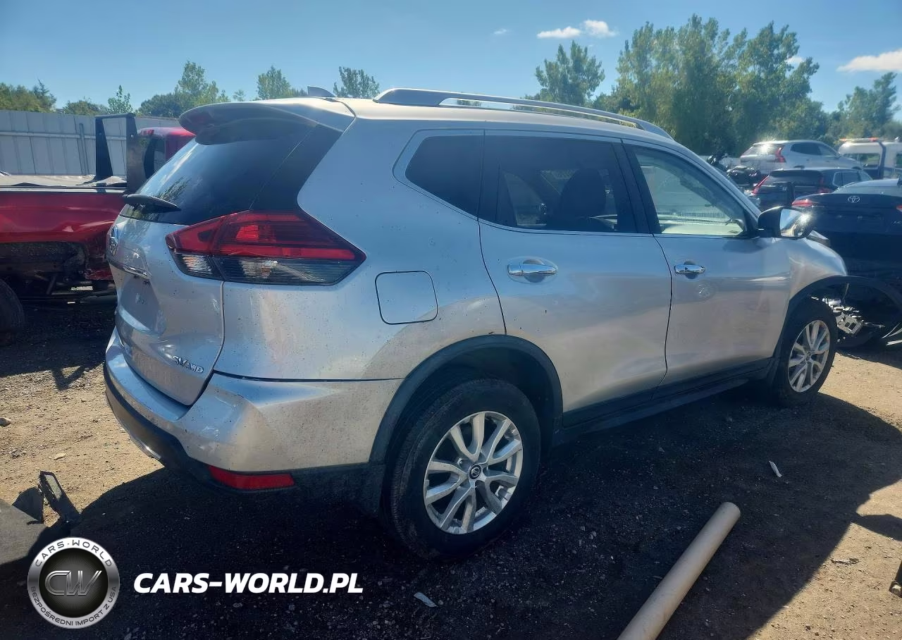 2017 Nissan Rogue Sv VIN:JN8AT2MV4HW281567 - 3