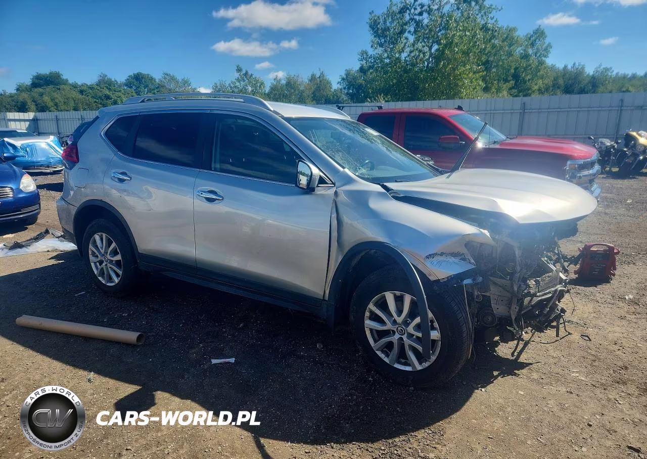 2017 Nissan Rogue Sv VIN:JN8AT2MV4HW281567 - 4