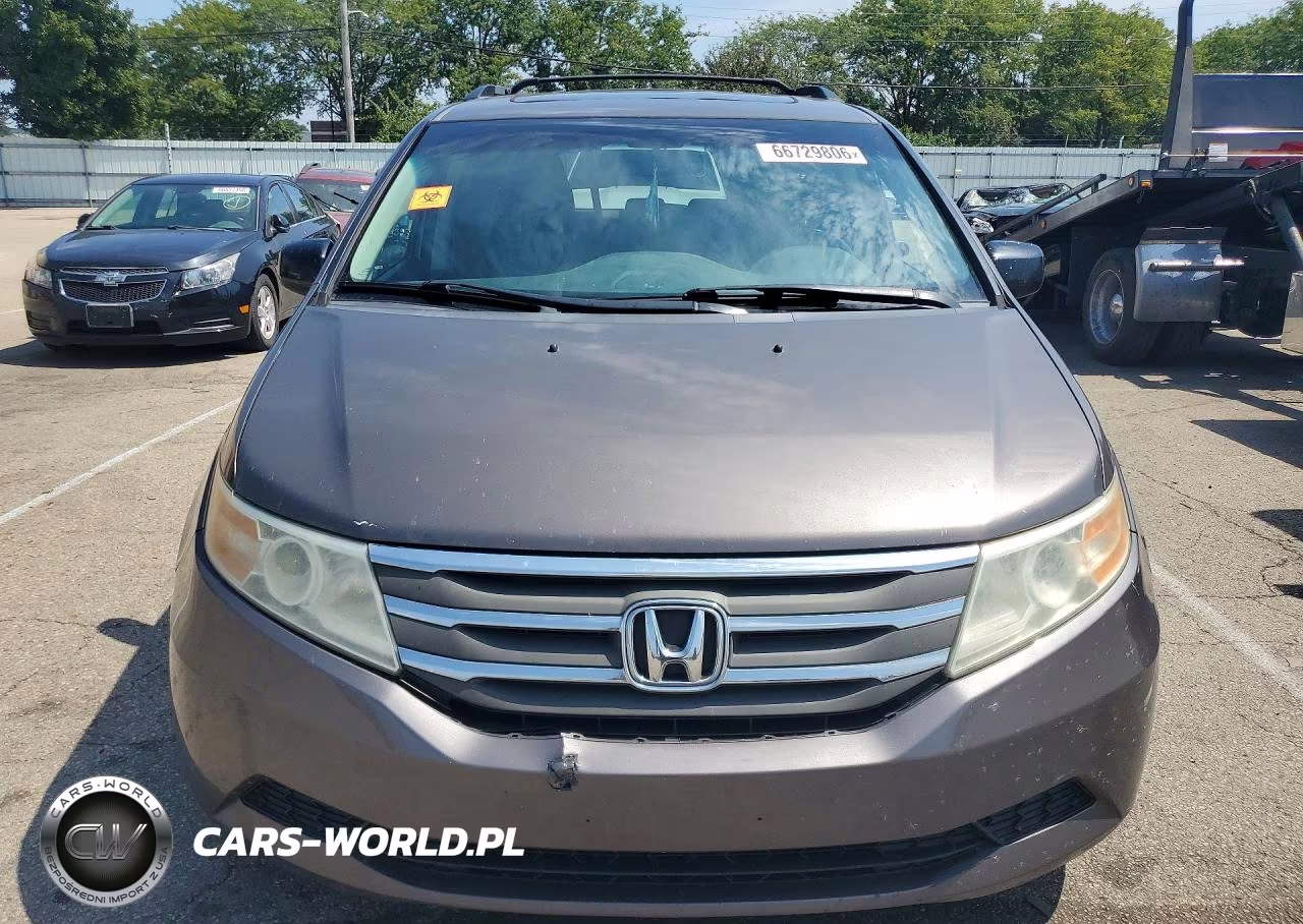 2011 Honda Odyssey Exl VIN:5FNRL5H60BB079145 - 5