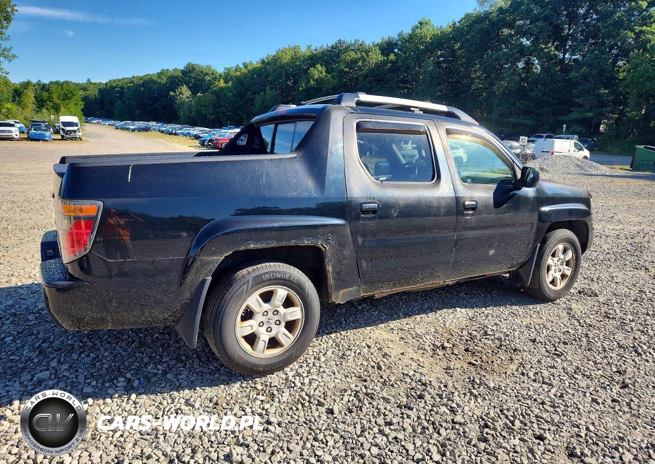 2007 Honda Ridgeline Rtl VIN:2HJYK16537H550915 - 3