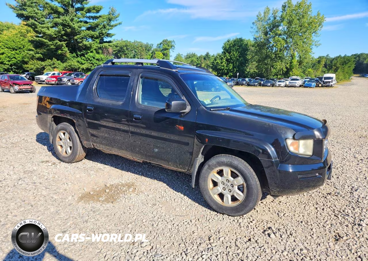 2007 Honda Ridgeline Rtl VIN:2HJYK16537H550915 - 4